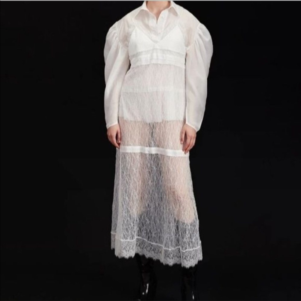 Simonett Lace Maxi Dress Size S